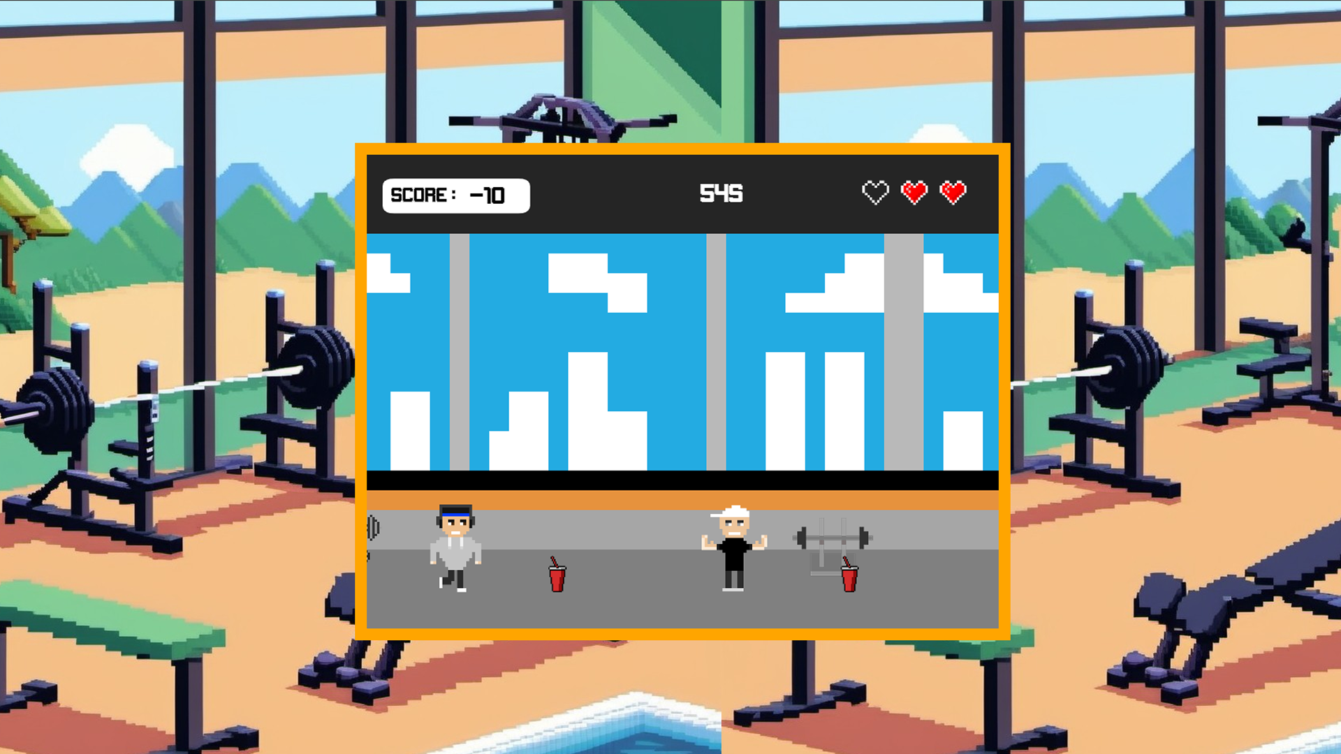 Projet jeu - &Eacute;goGym